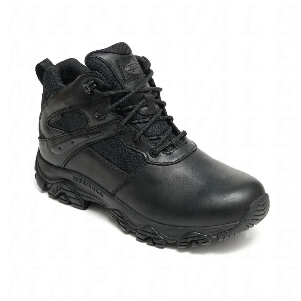 Merrell Men's Moab 3 Response Tactical Mid Men's Sz 9 Waterproof Work Boots NEW